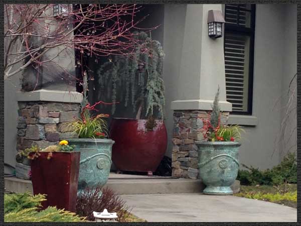 spring pots - Barbara Safranek Design