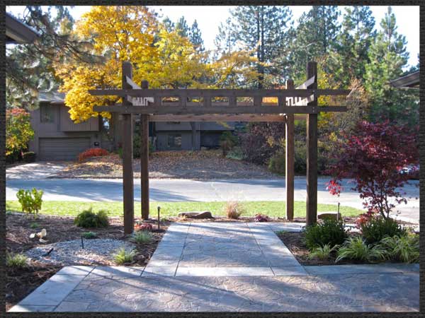 entry arbor - Barbara Safranek Design