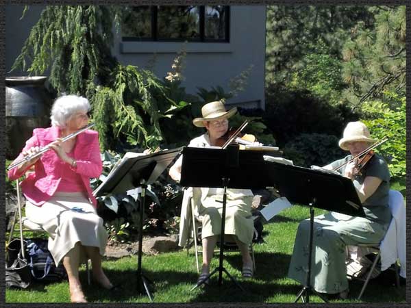 garden musical trio - Barbara Safranek Design