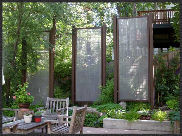 garden screens - Barbara Safranek Design