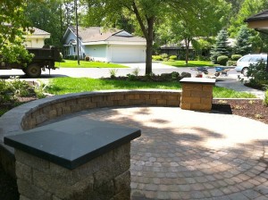 Lester family paver patio